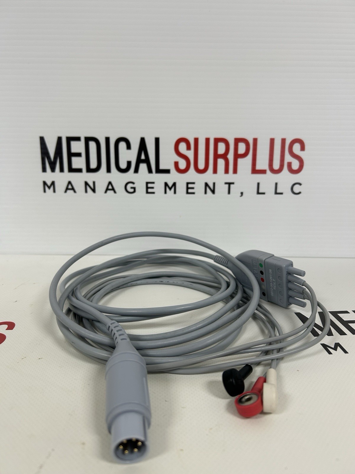 Mindray 0012-00-1261-08 and 0012-00-1255-01 3-Lead ECG Trunk Cable & Leadwires