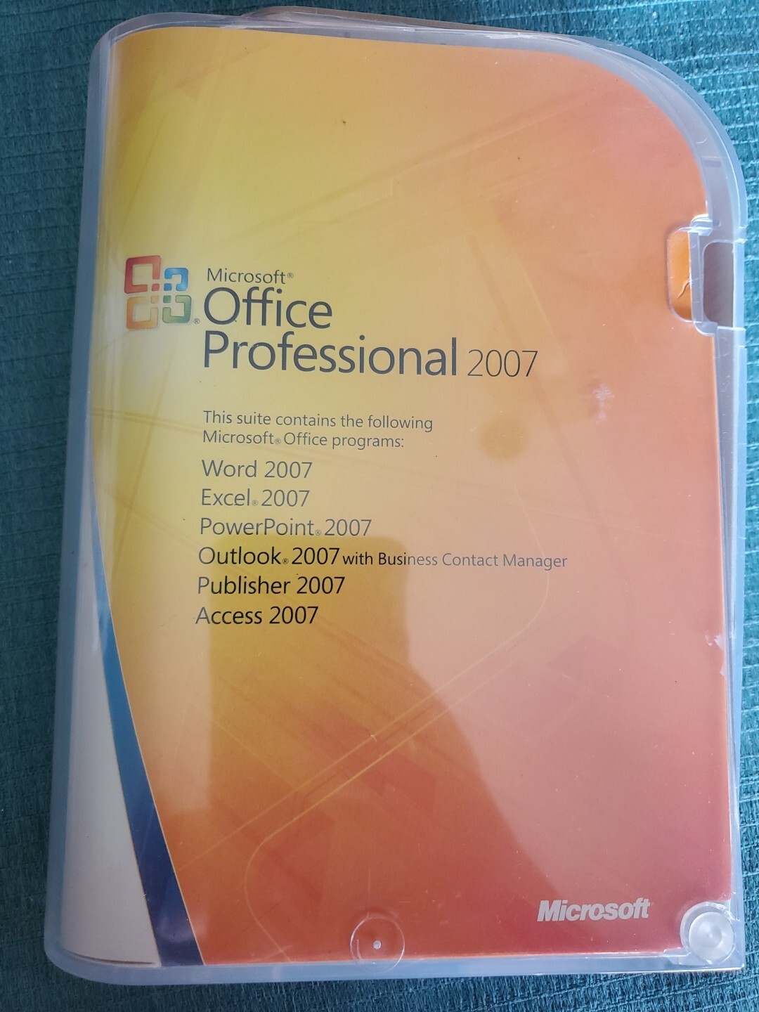 Microsoft Office Professional Upgrade 2007 Windows CDs with Product Key GENUINE