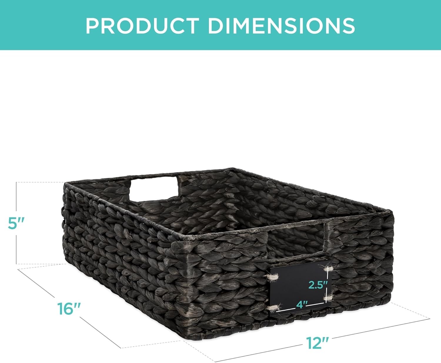 3pc Hyacinth Pantry Baskets SKY6779