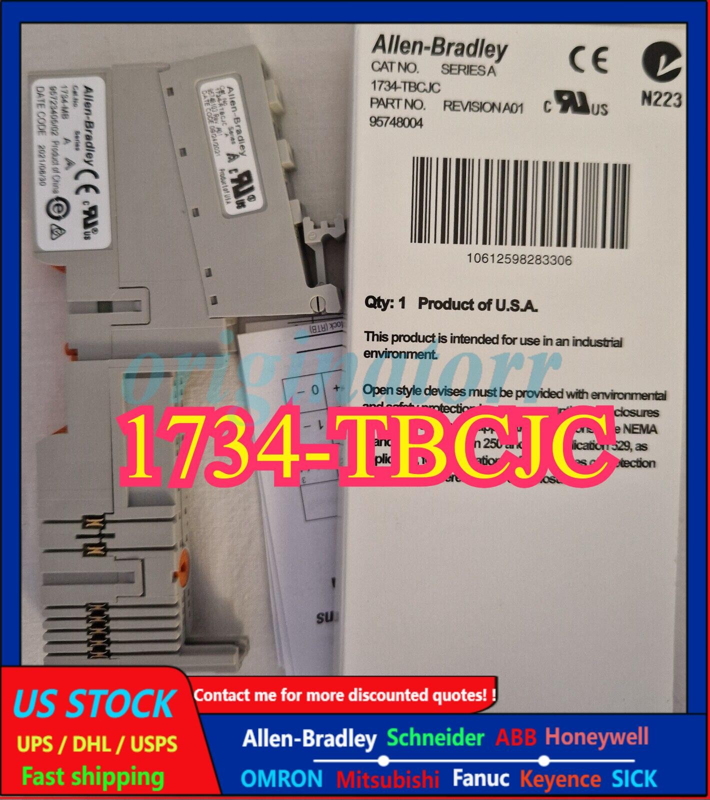 Brand New Allen Bradley 1734-TBCJC Brand New  IN BOX AB 1734-TBCJC