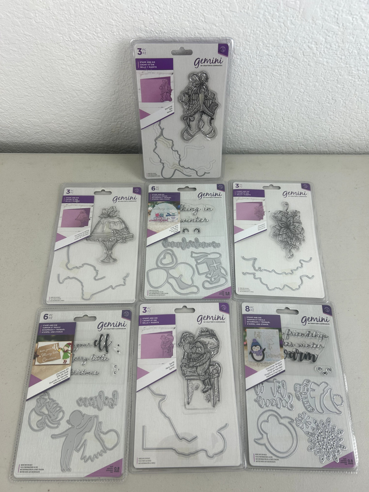 New Gemini Christmas 2018 STAMP & DIE Combination Sets by Crafters Companion