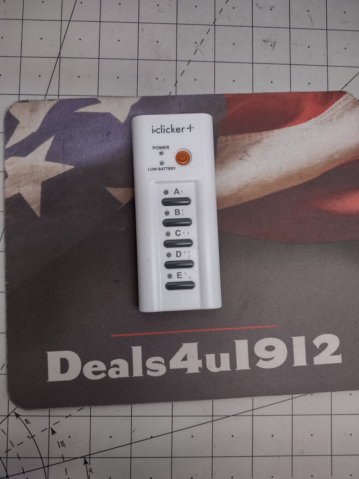 iClicker Student Remote Classroom Response Clicker RLR15 Tested Working