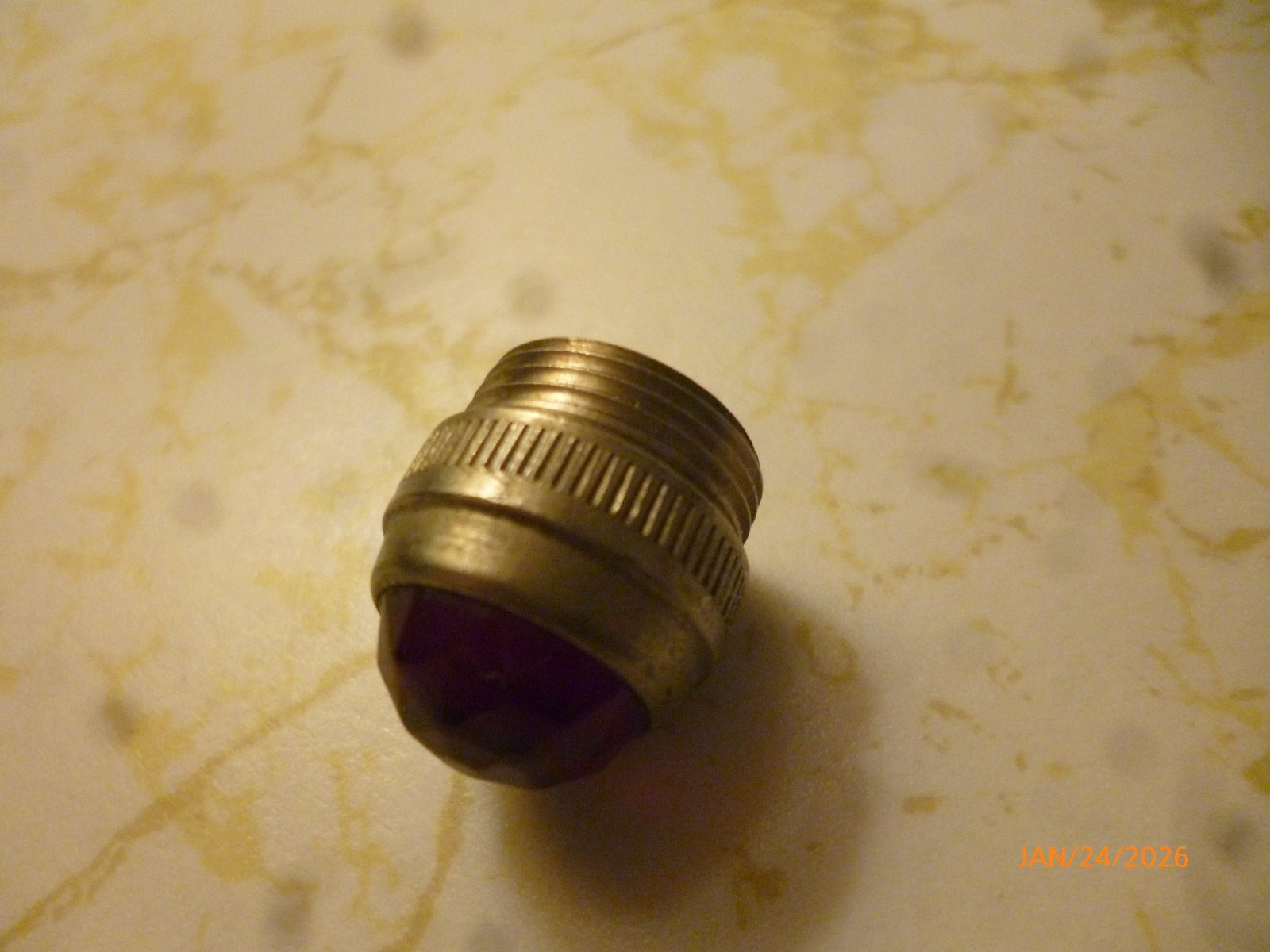 Fender Amplifier Pilot Light Jewel - Red - Vintage 1966