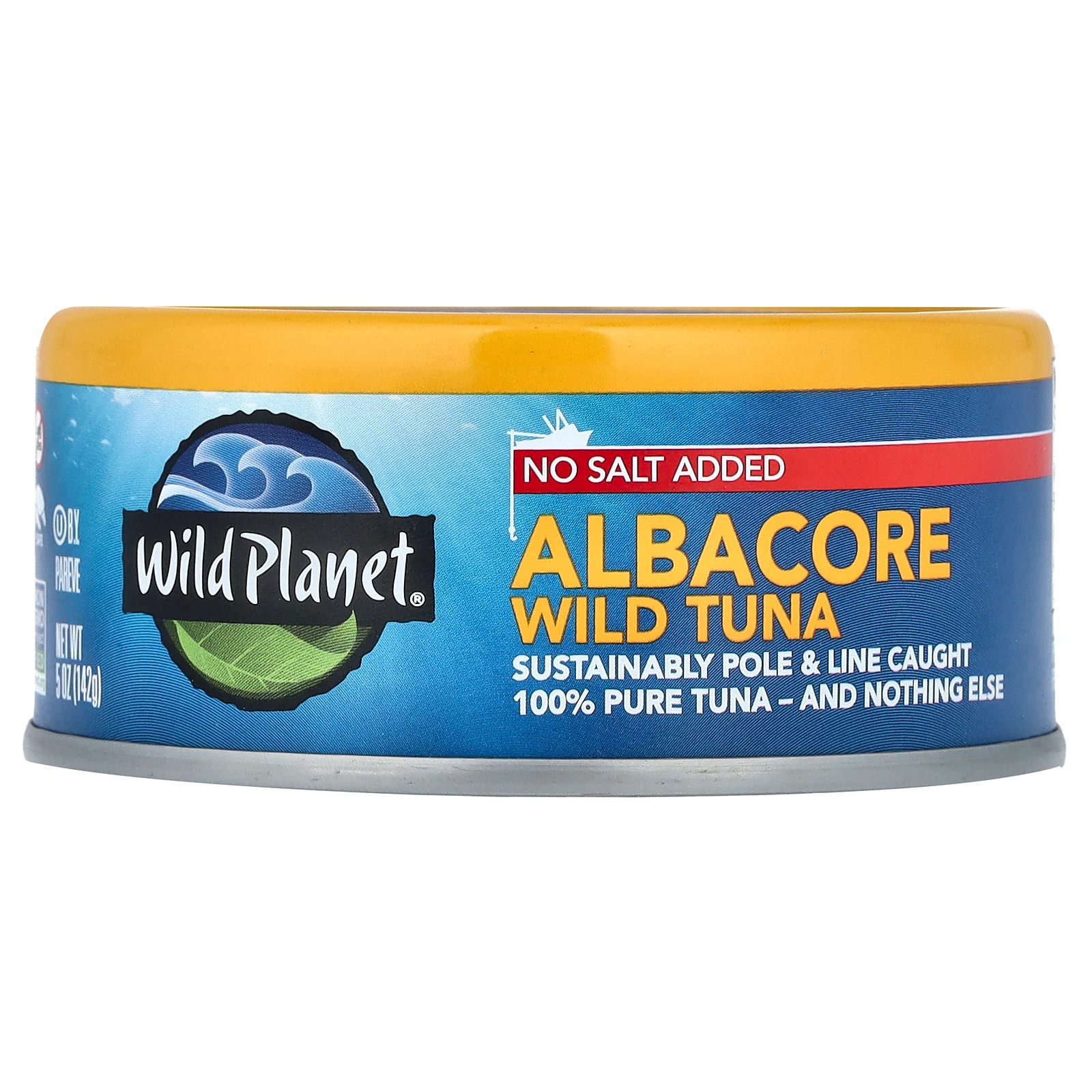 Albacore Wild Tuna, No Salt Added, 5 oz (142 g)