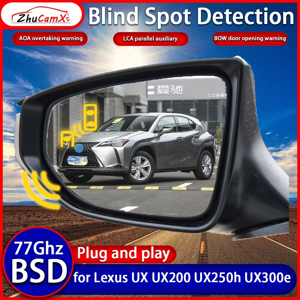 Rear Cross Traffic Alert RCTA Blind Spot Monitor BSM for Lexus UX UX200 UX250h