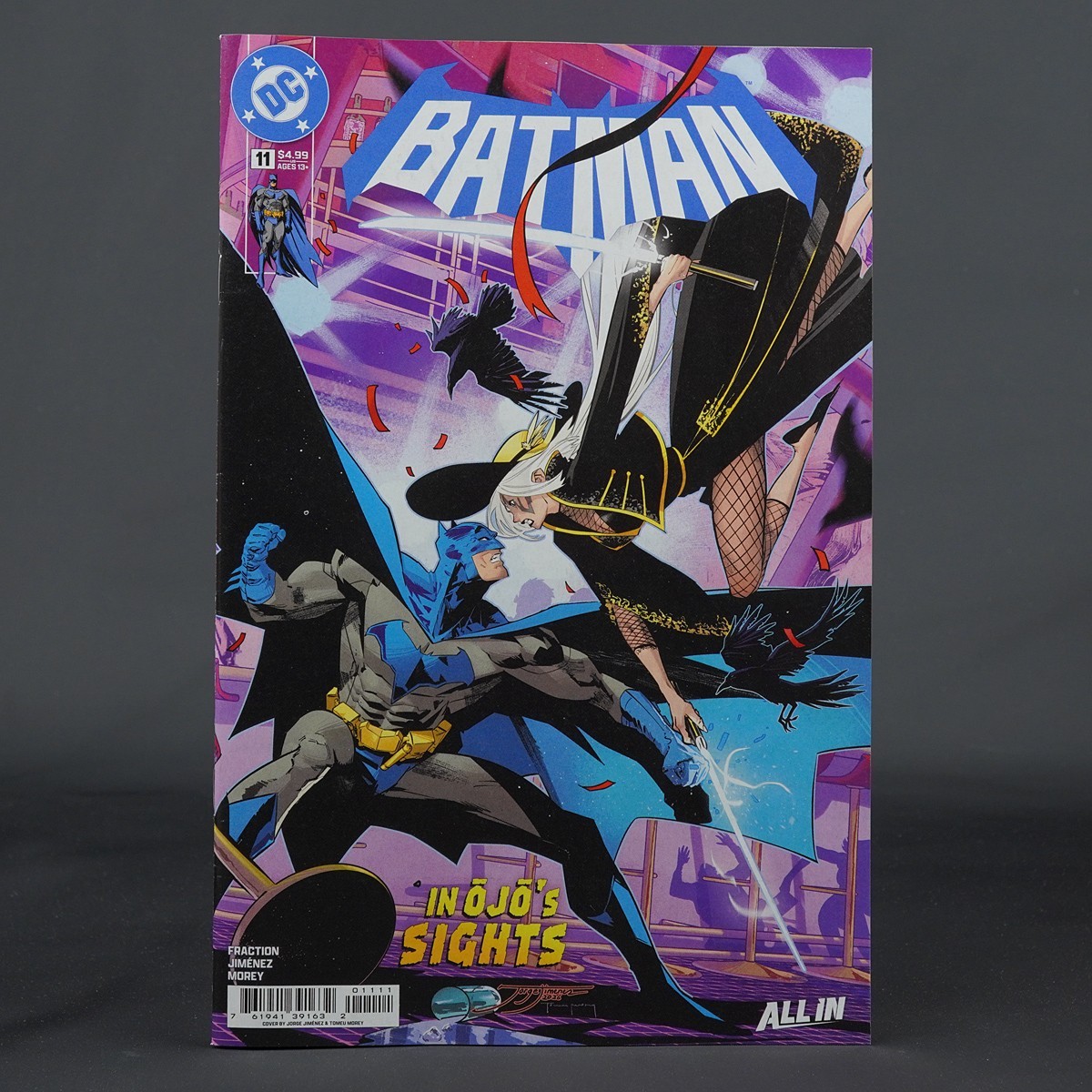 BATMAN #11 Cvr A DC Comics 2026 0526DC0081 11A (W) Fraction (A/CA) Jimenez