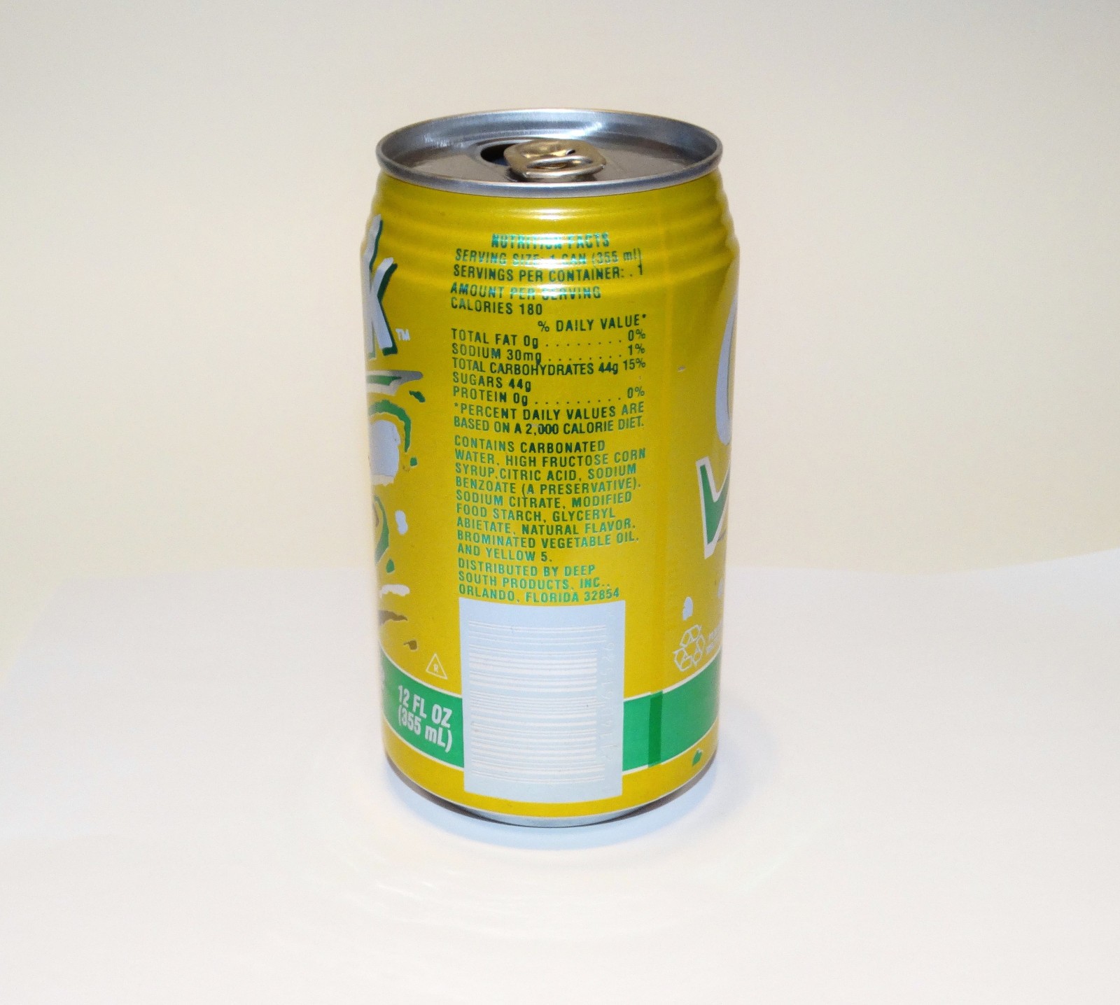 Chek Soda Can Lemonade c1990s Vintage 90s