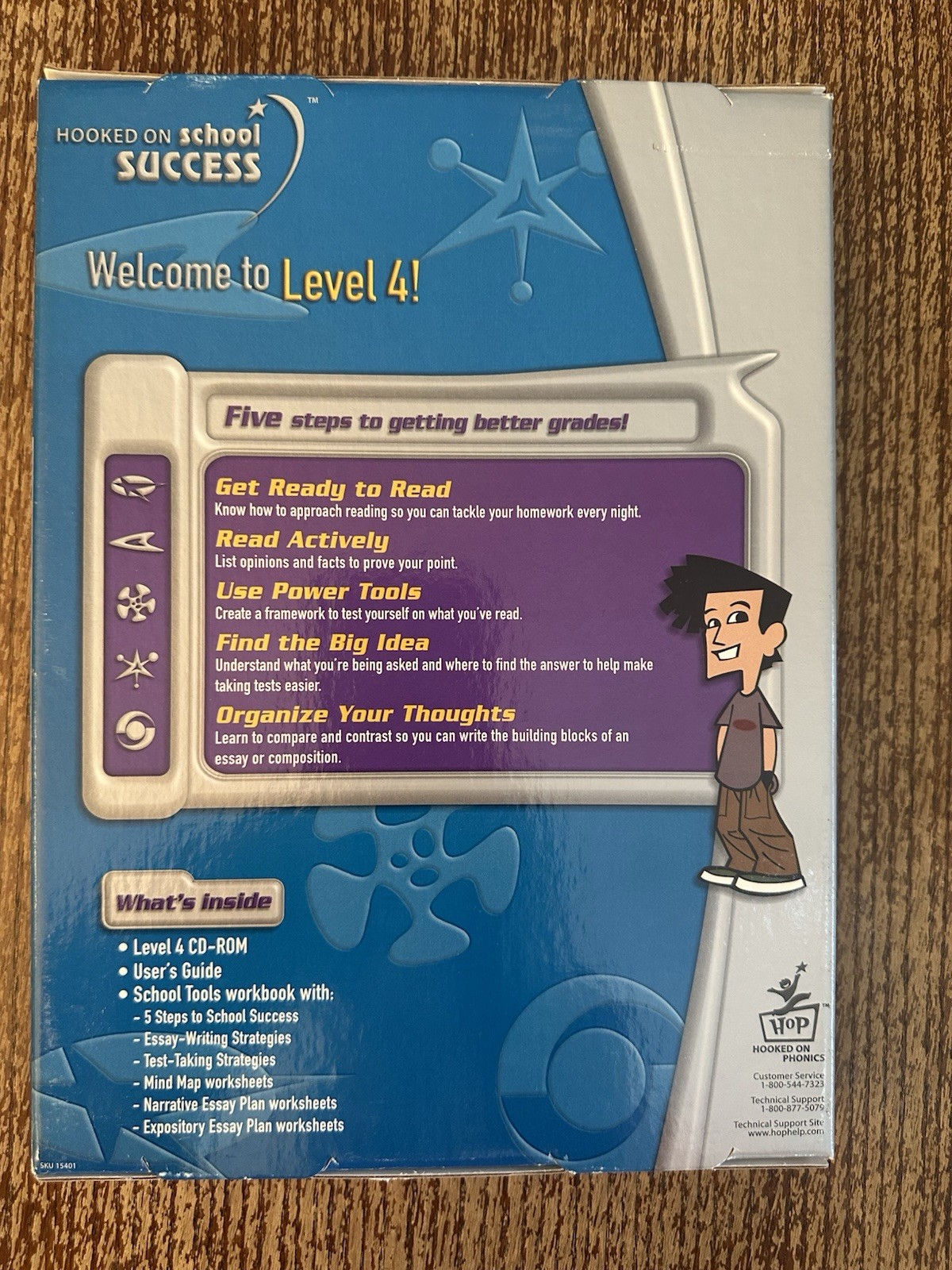 Hooked on School Success - Levels 1-4 & Parent's Toolbox - Never Used -