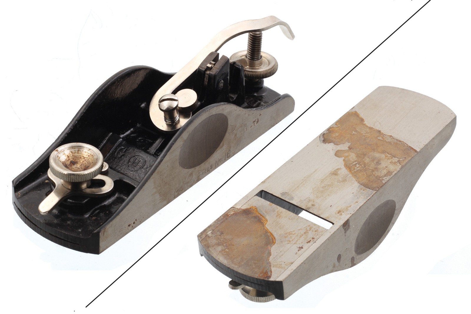 Founder's Grade Body, Knob & Adj. Lever for Millers Falls No. 16 - mjdtoolparts