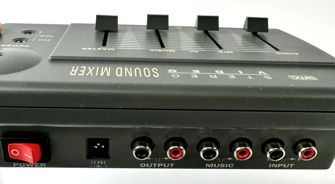 Sima Sound Mixer & Video Mixer Audio Mixer Vintage New