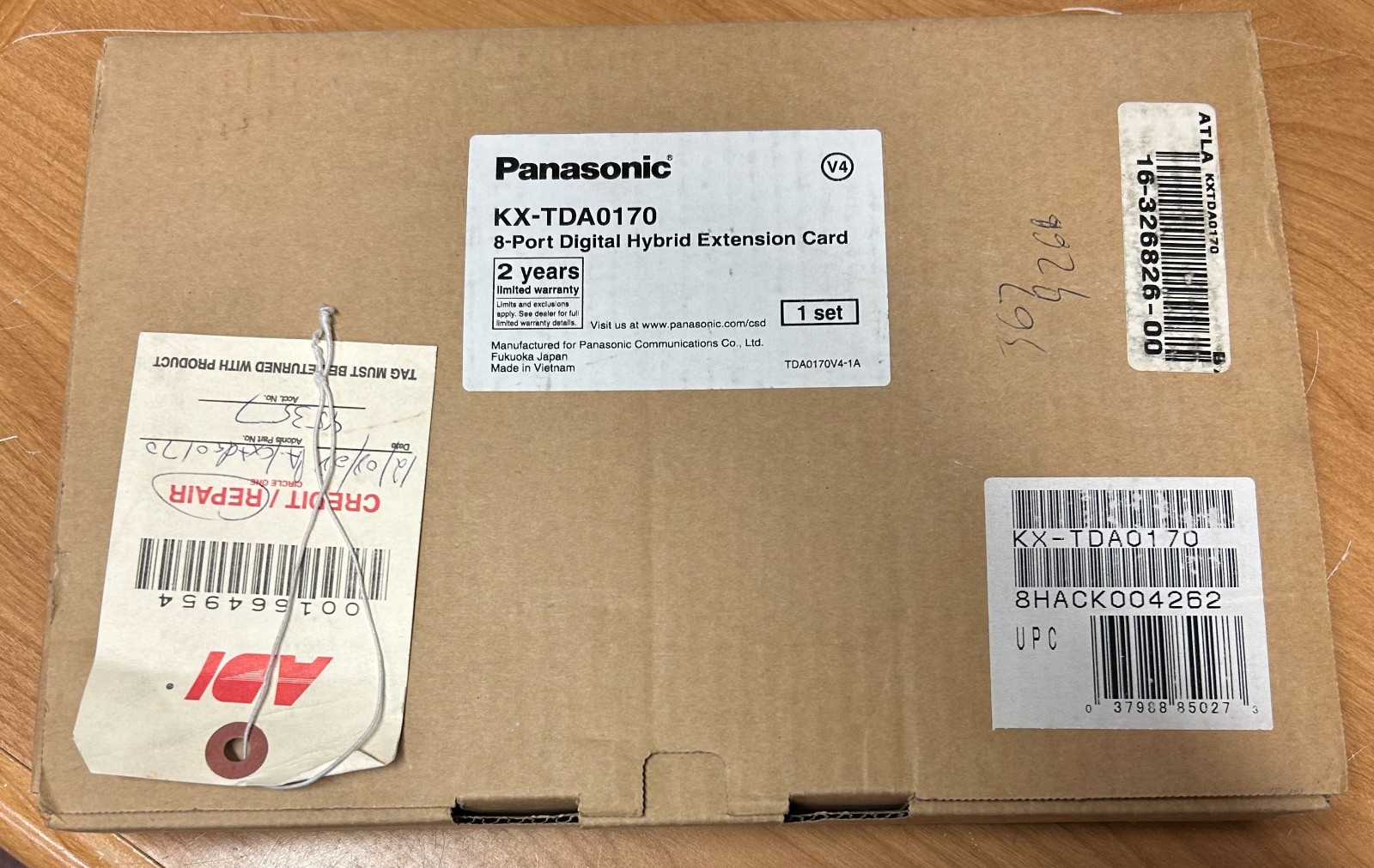 Panasonic KX-TDA0170 - DHLC8 Digital Hybrid Card