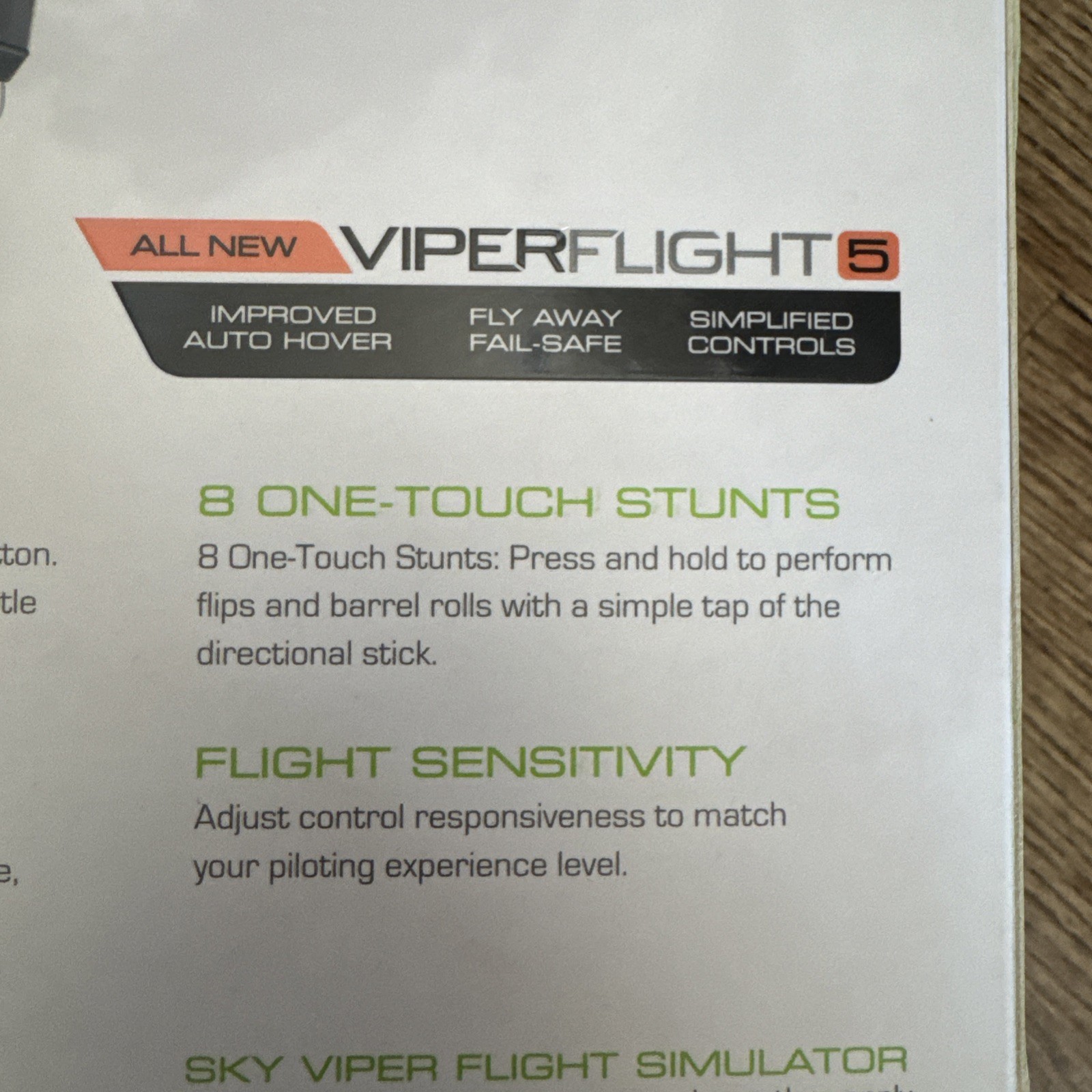 *NEW IN BOX* Sky Viper V2450FPV Streaming Drone with FPV Headset