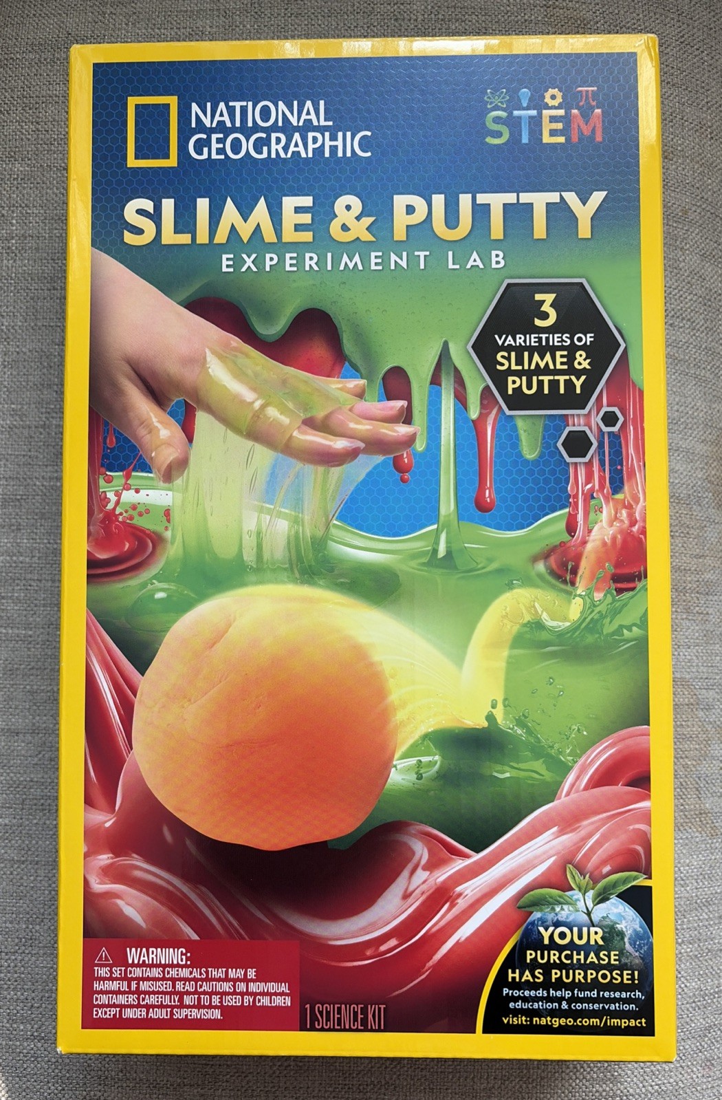 National Geographic Slime and Putty Lab