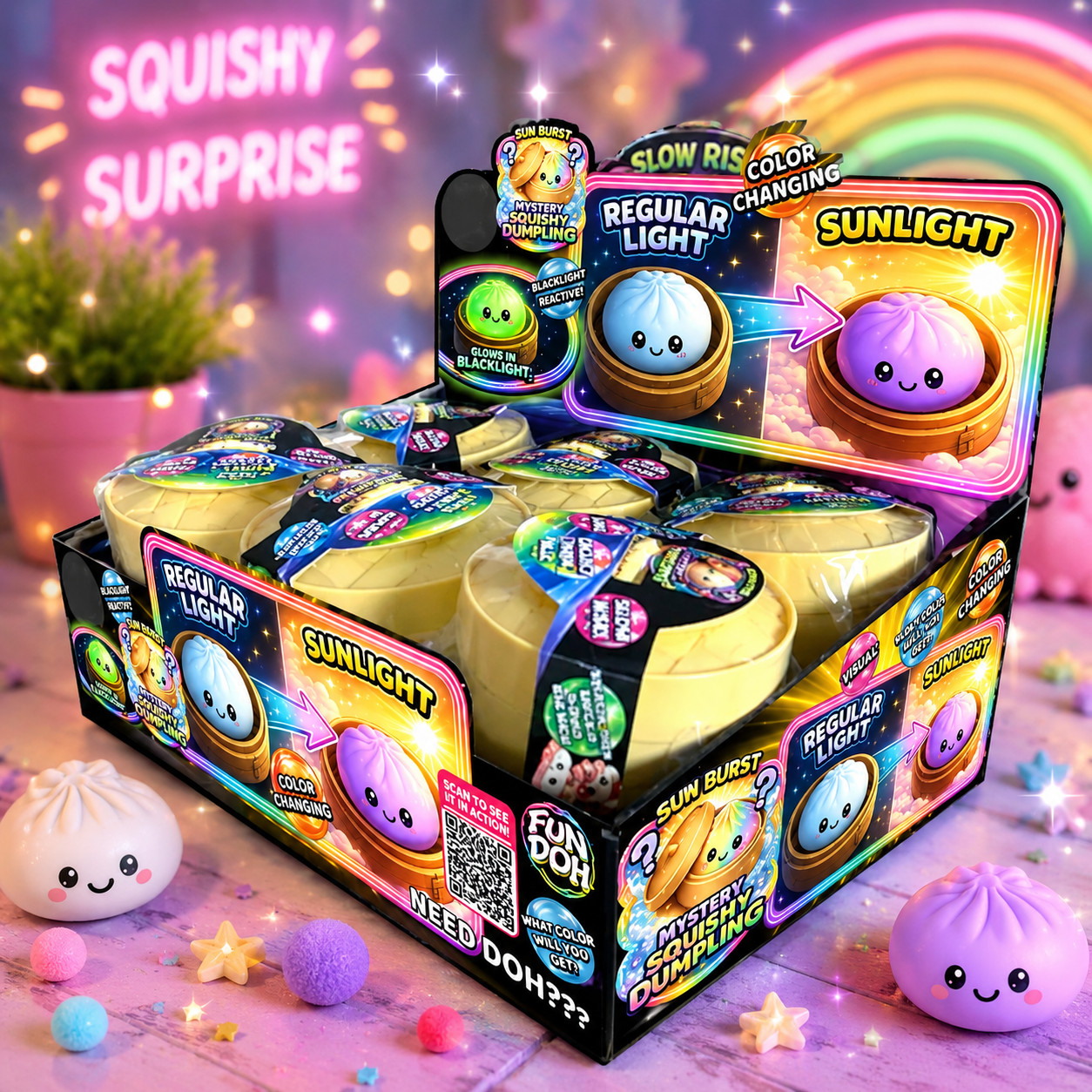 Fun Doh™ Squishy Color Changing Dumpling