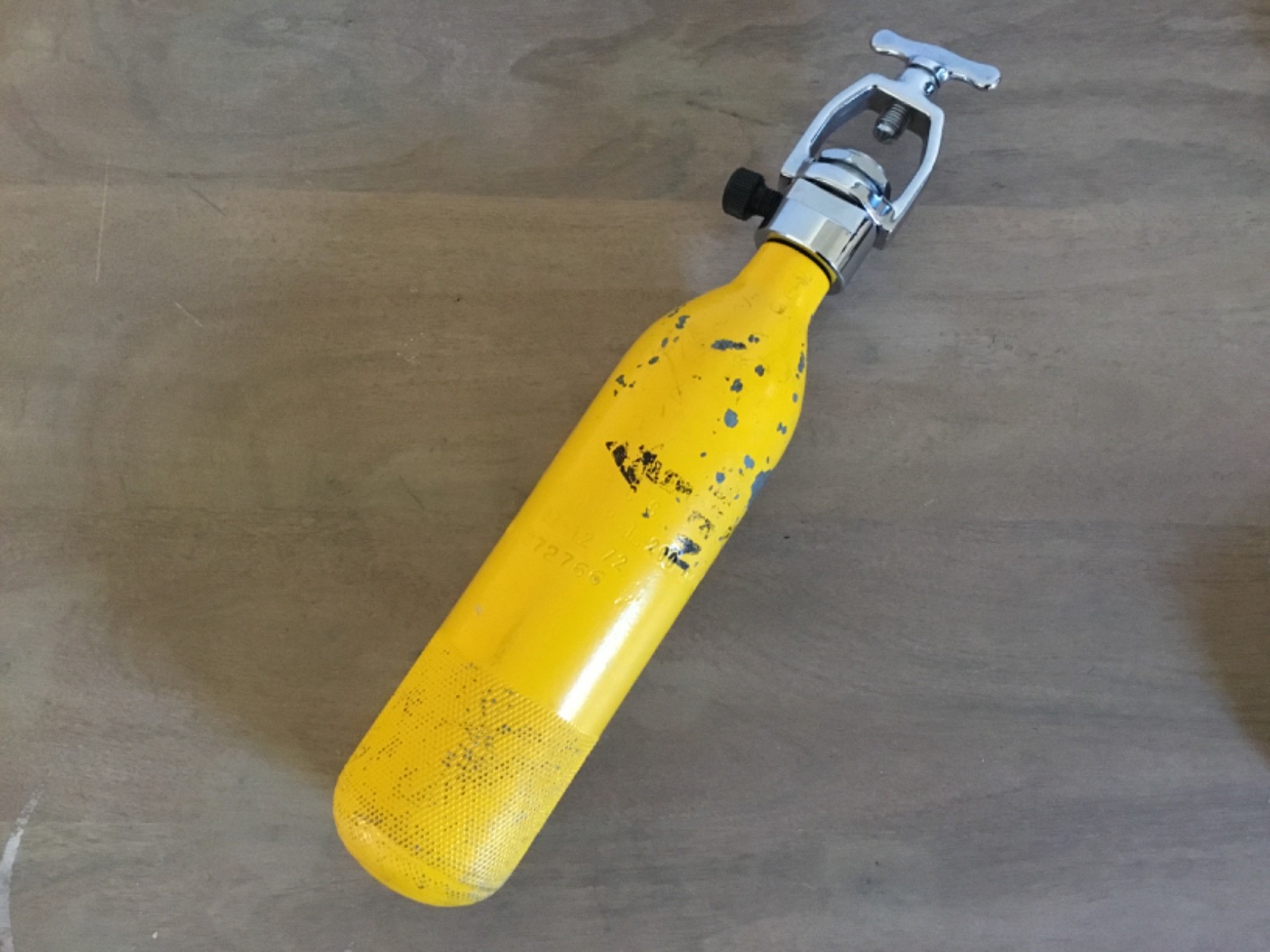 RARE Vintage 1972 NEMROD Pony Bottle Undrilled tank dive Spanish Scuba History
