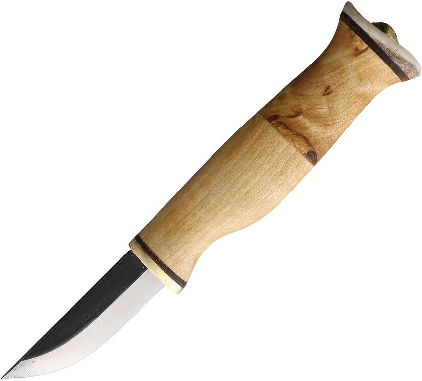 New Wood Jewel Little Fixed Blade Curly Birch 23VSP