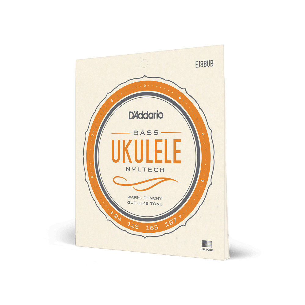 D'Addario EJ88UB Nyltech Ukulele Strings, Bass