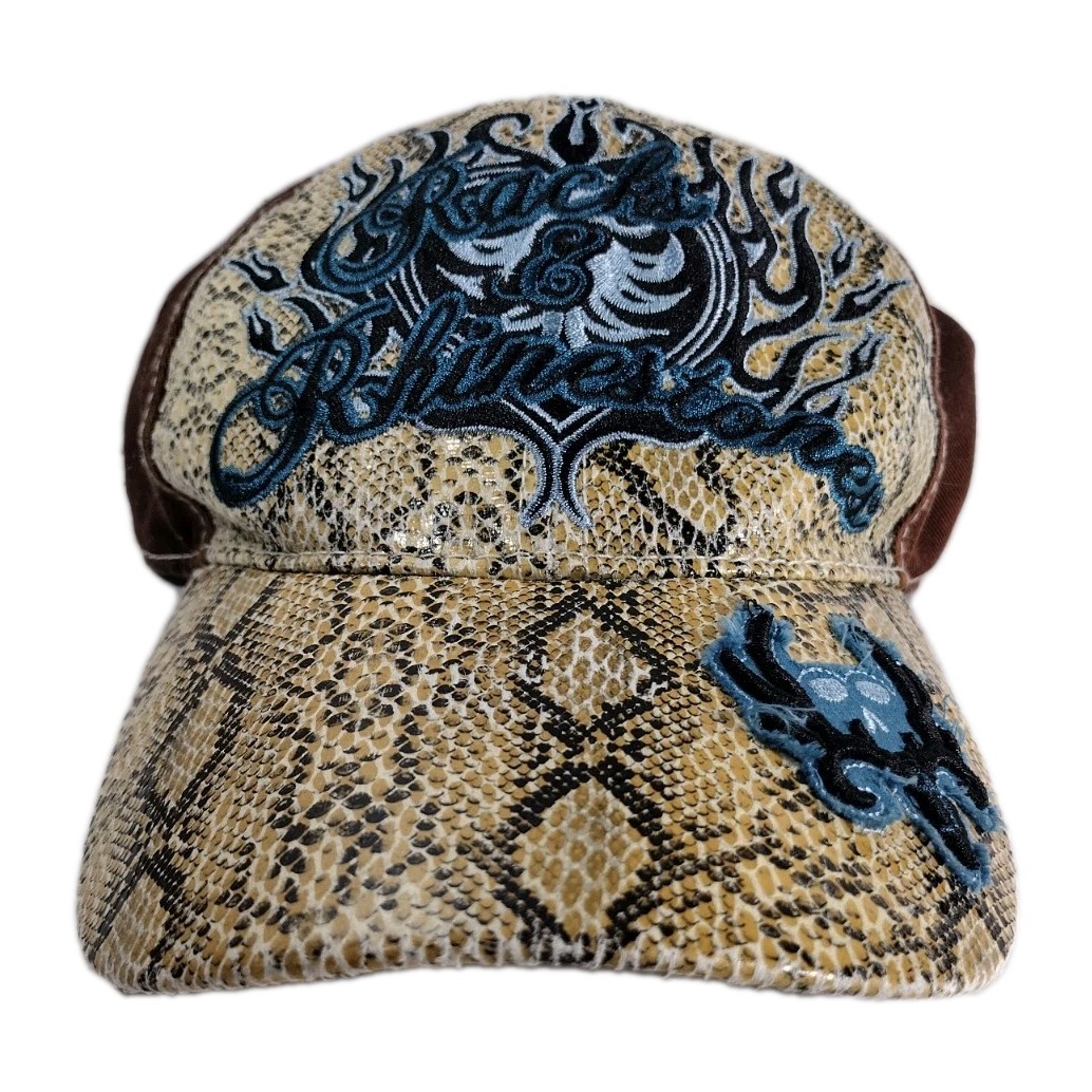 Paramount Outdoors Truckers Cap Snakeskin Like Unisex Racks & Rhinestones