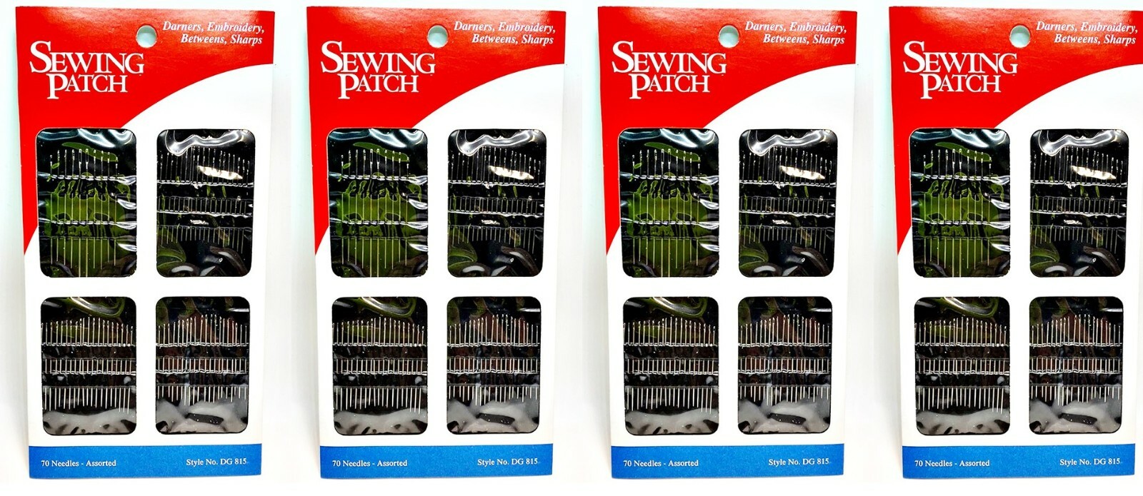 LOT OF 4 Allary 70 Assorted Needles - Darners Embroidery, Betweens, Sharps