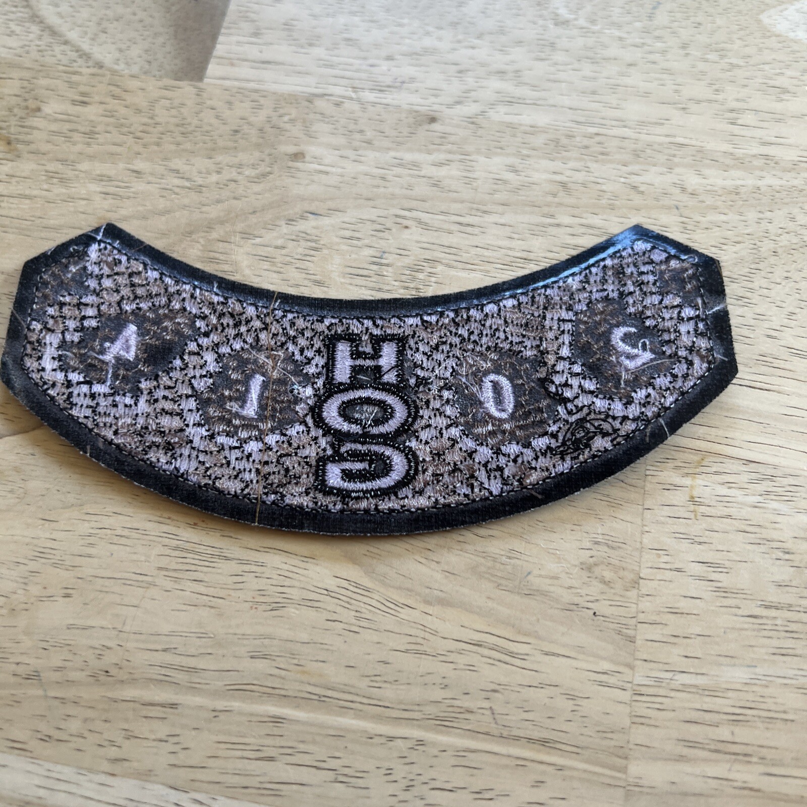 2014 HOG Patch Membership rocker Harley Davidson Owners Group. With Pin