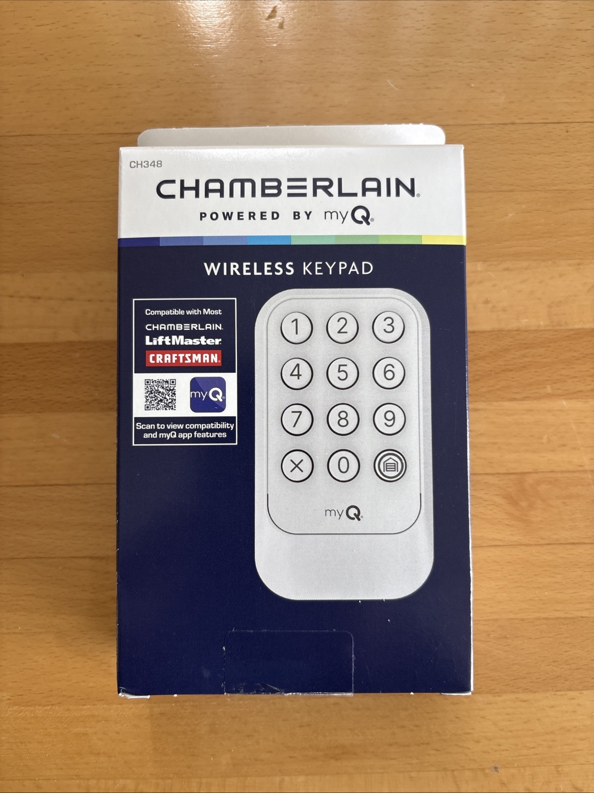 Chamberlain myQ Wireless Garage Door Keypad CH348 6627