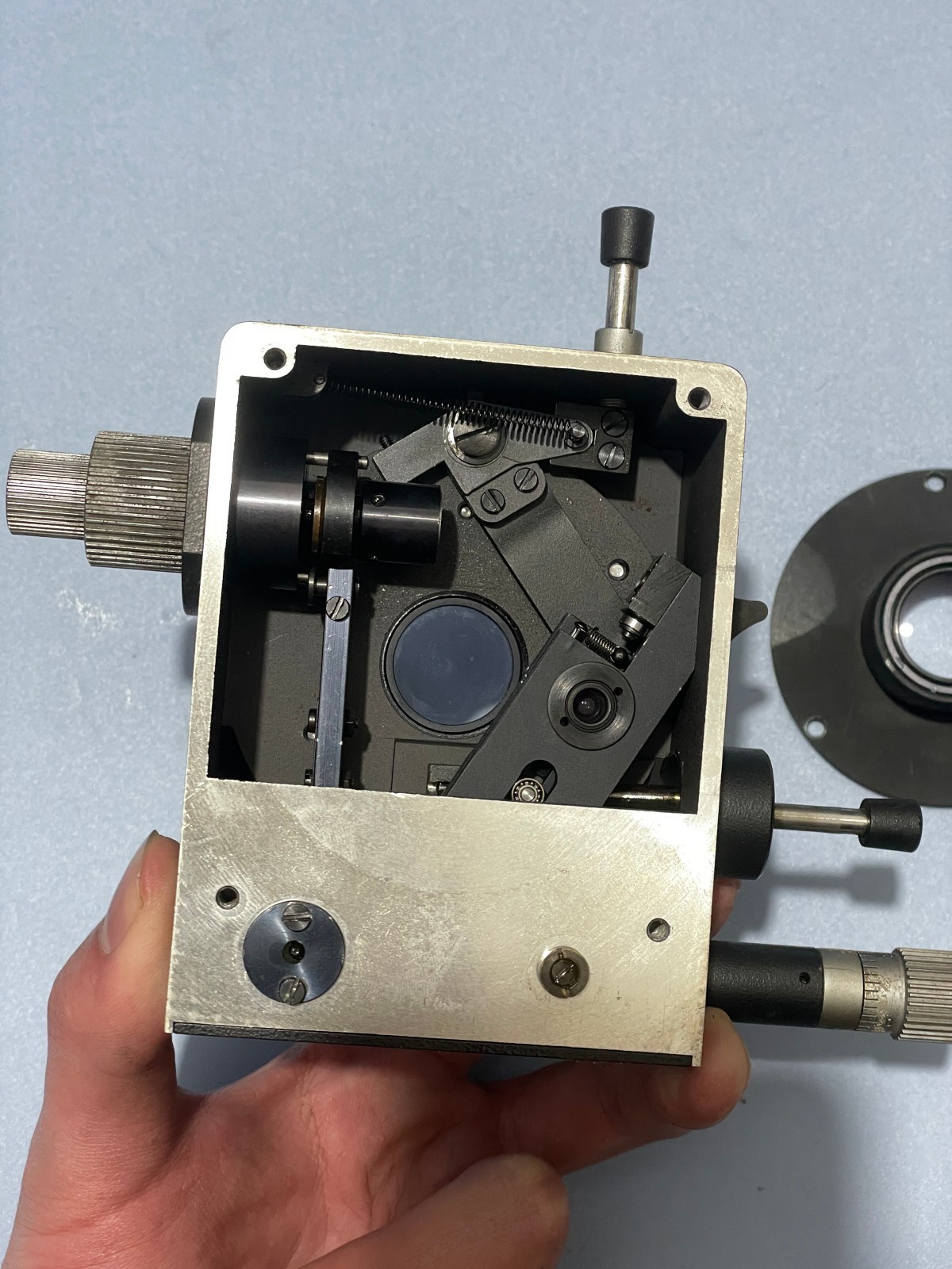 LEITZ ORTHOLUX II POL-BK Microscope compensator exquisite adjustable
