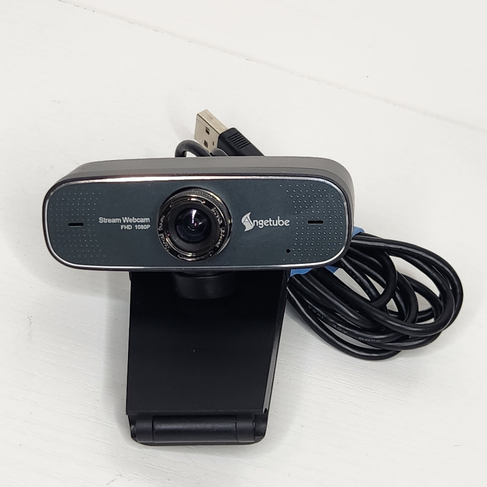 Angetube 827 Stream Webcam Full HD 1080P USB Web Camera w/ Built-In Microphone