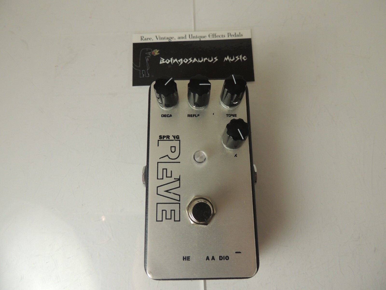Hermida Audio Spring Reverb Effects Pedal Lovepedal Free US Shipping