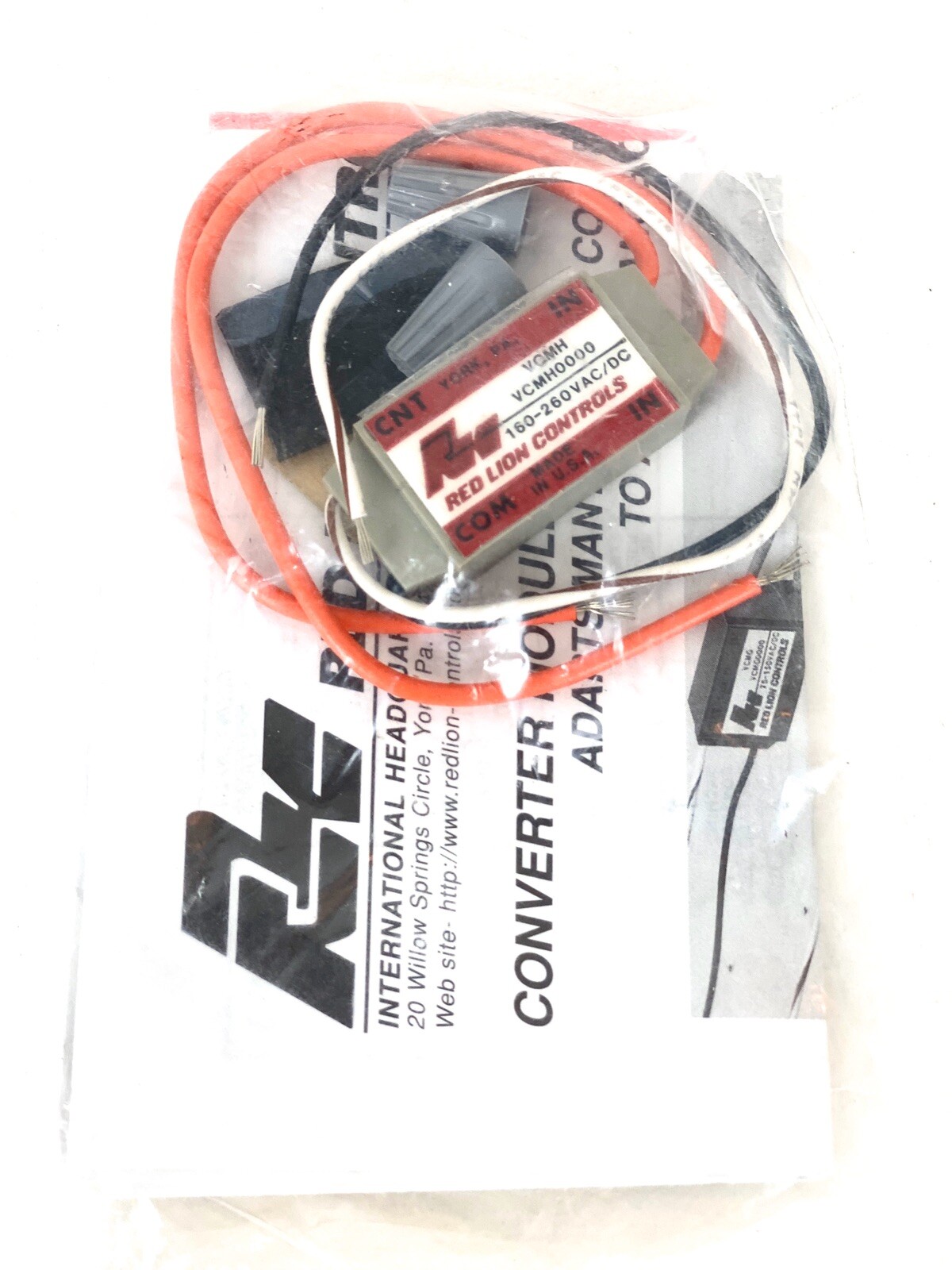 Red Lion Controls Converter Module VCMH0000 Sealed New 160-260 Vac/dc 9664