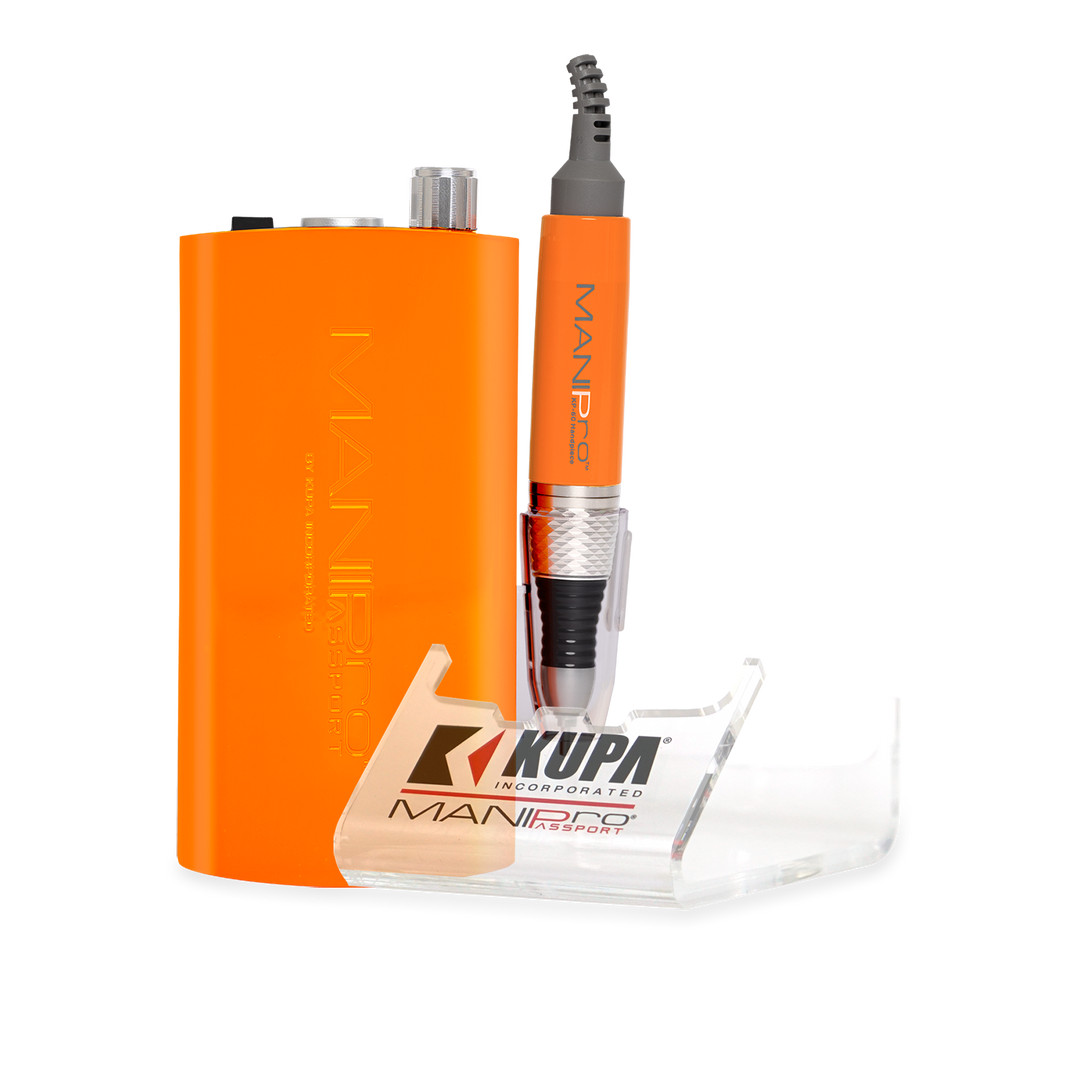Kupa ManiPro Passport Complete Set Portable Sunset Blvd Orange Limited + Cradle