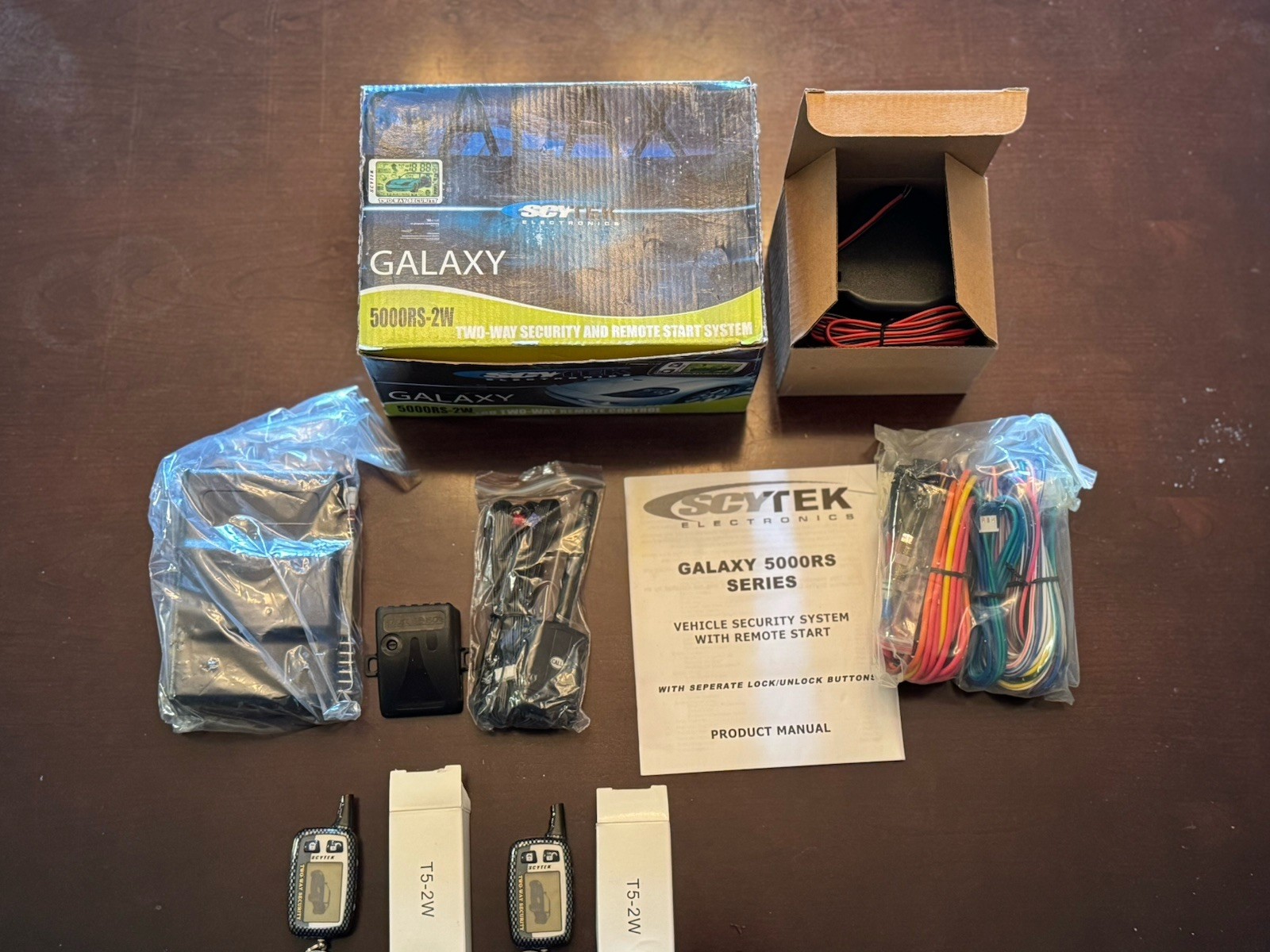 Scytek Electronics Galaxy 5000RS-2W Two-way Security and Remote start System