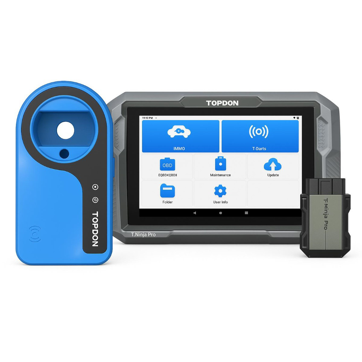Topdon T-Ninja Pro with T-Dart Advanced Key and Chip Programming Kit