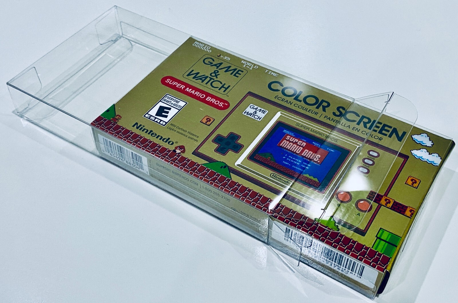 1 Box Protector for GAME & WATCH SUPER MARIO BROS. (2020 Release Size)