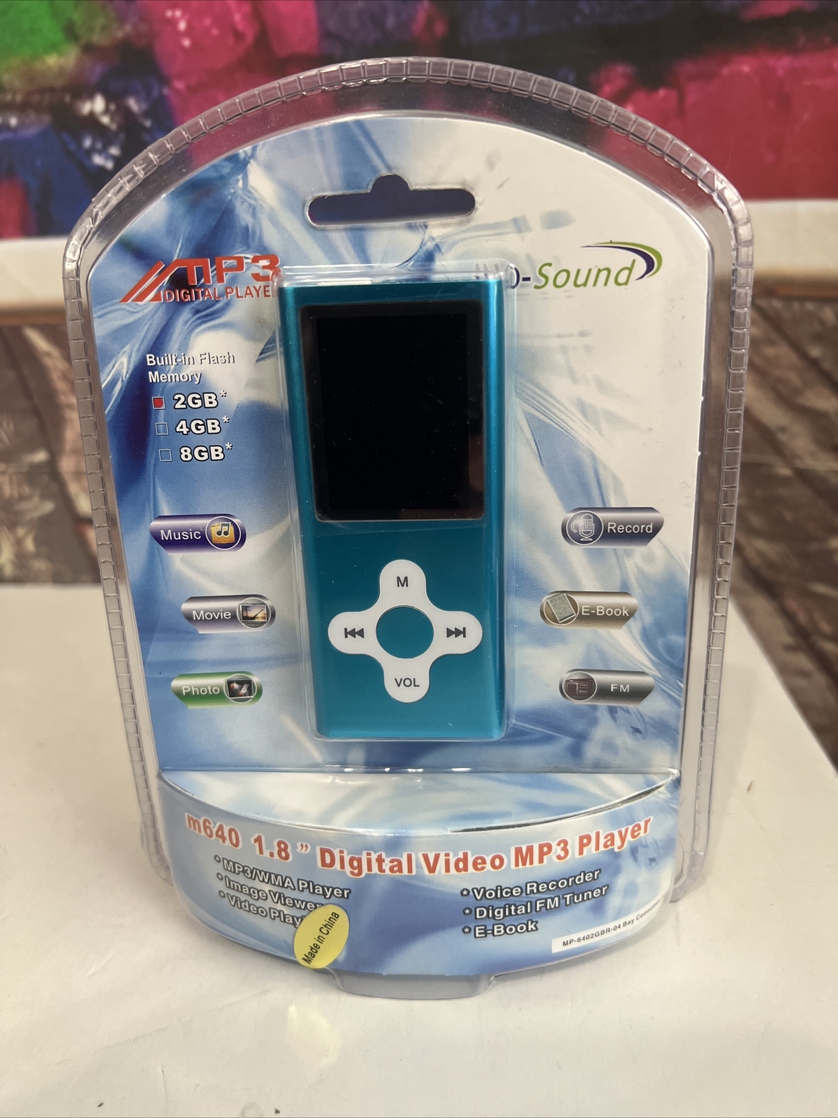 IVO-Sound MP3 Player New m640 1.8 digital video Mp3 Player  2GB