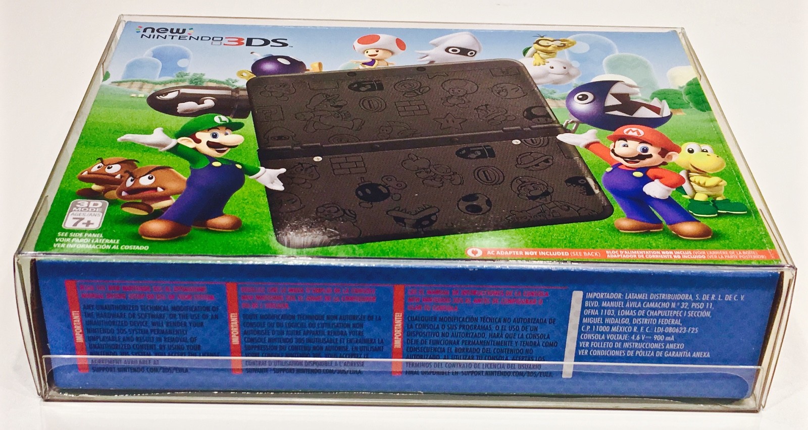 1 Box Protector Only For "New" 3DS BLACK FRIDAY Console Box NTSC Display Case