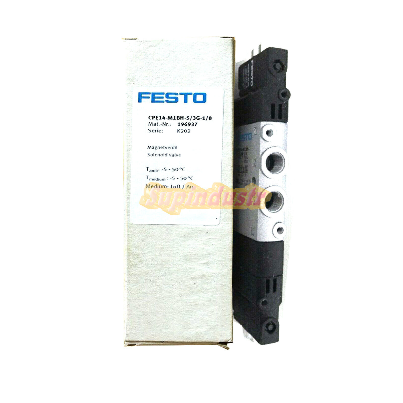.1Pcs New In Box FESTO CPE14-M1BH-5 / 3G-1/8 196937 Solenoid Valve