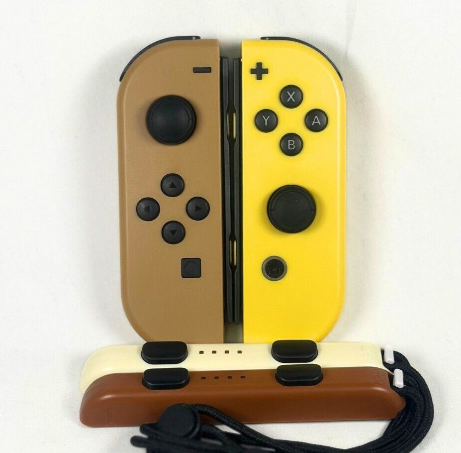 Pokémon Pikachu Eeve Never Drift Hall Effect Nintendo Switch JoyCons Authentic