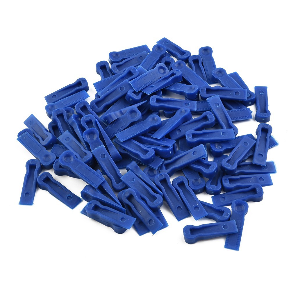 100Pcs Plastic Tile Spacers reusable positioning Clips Wall Flooring Tiling Tool