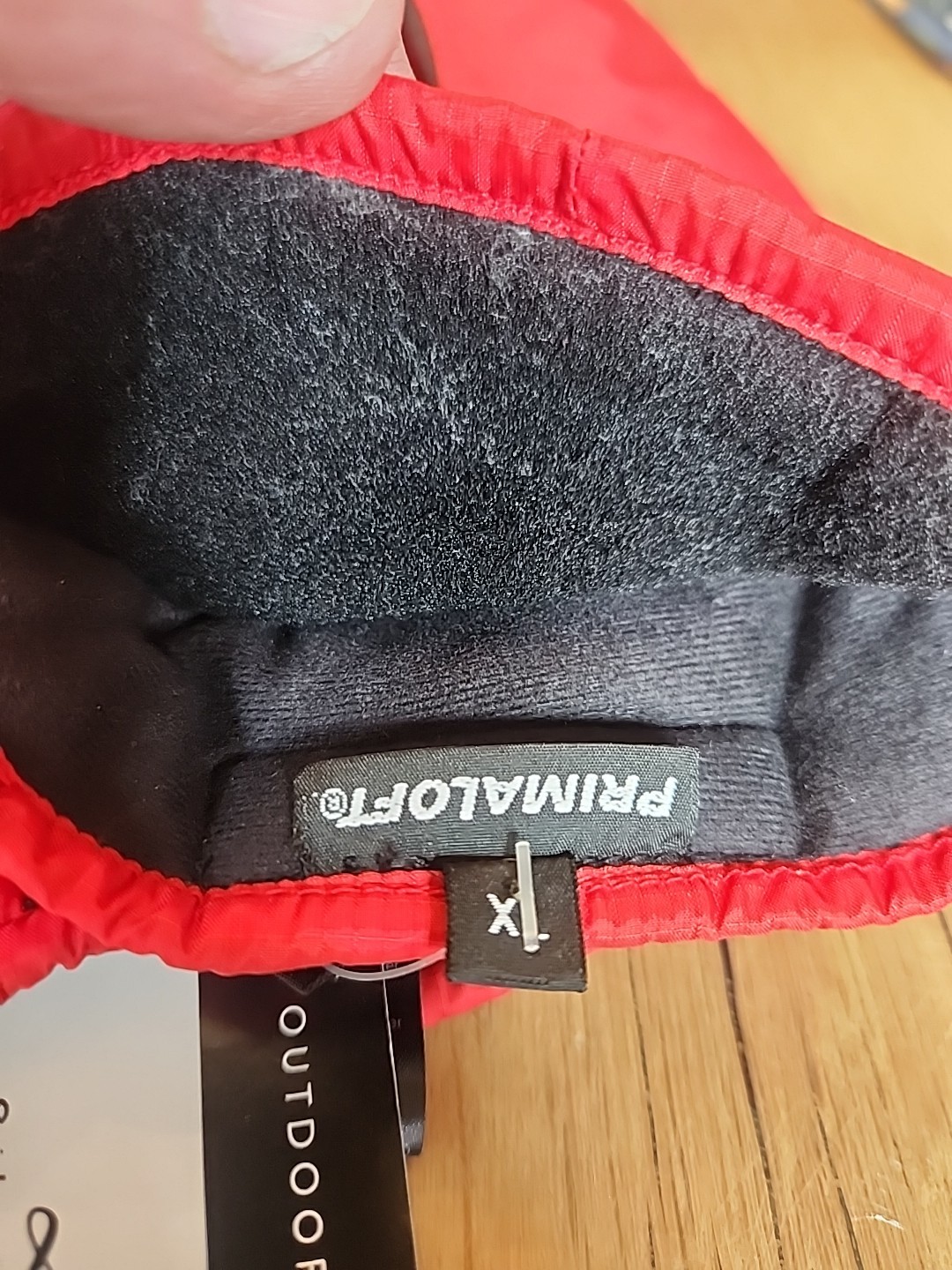 NWT Outdoor Research Alti Mitt Mitten Liners Red LARGE