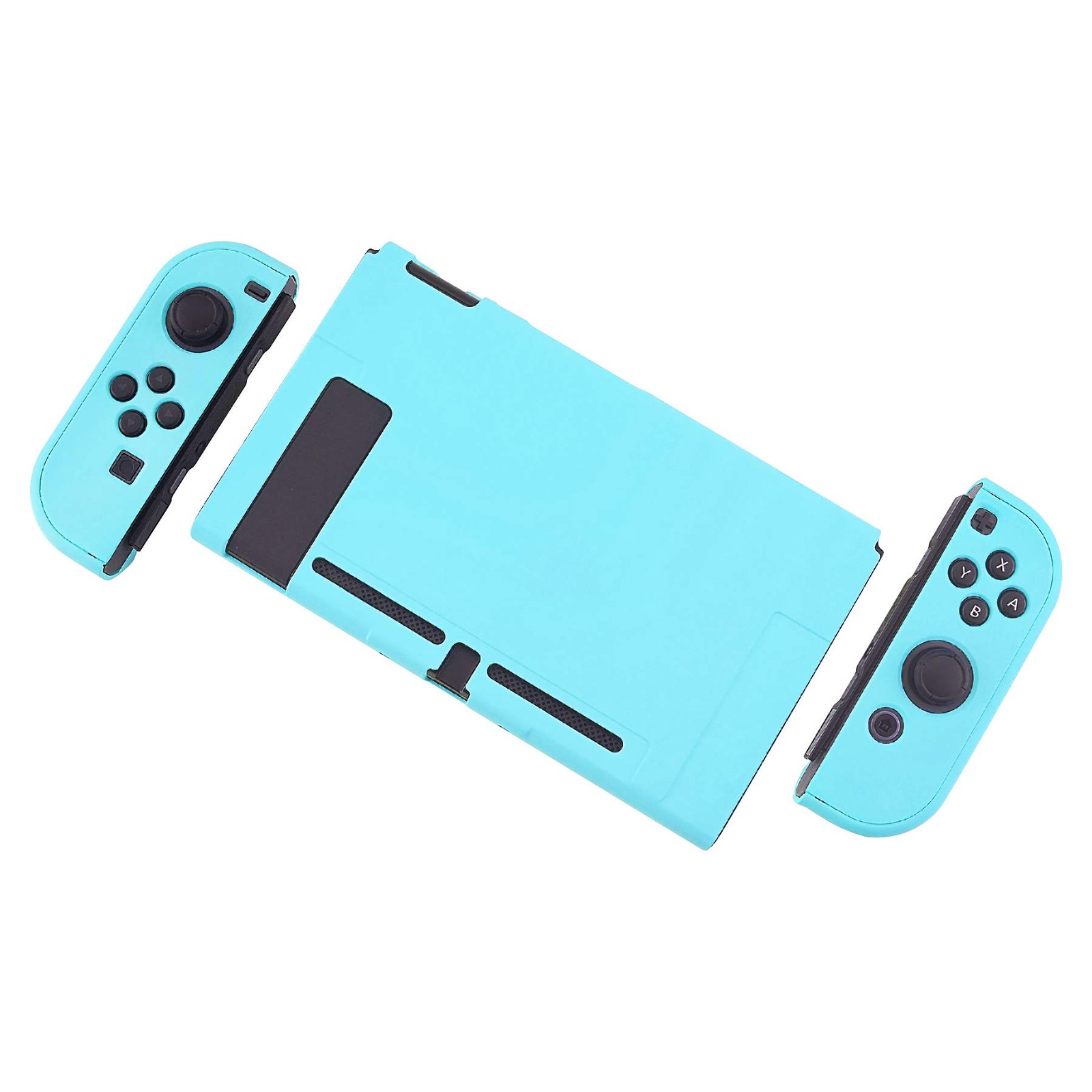 PlayVital Protective Case Protector for Switch - Hard Shell, Heaven Blue