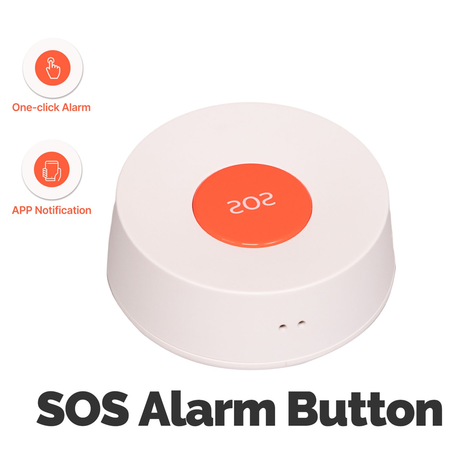 Tuya ZigBee SOS Button Sensor Alarm Elderly Children Life App Remote Control