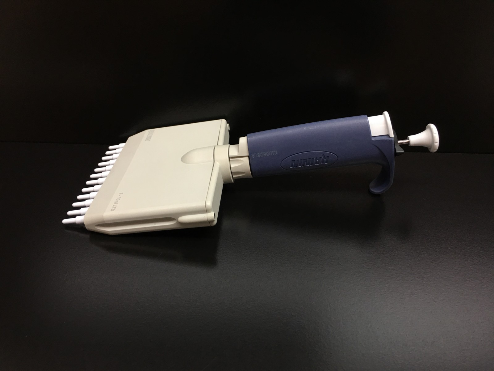 Rainin Pipet-Lite PN L-10 Manual Pipette 0.5-10uL LTS 12 Channel with WARRANTY