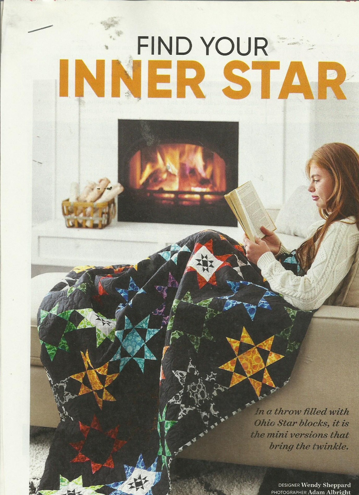 E0436  FIND YOUR INNER STAR  QUILT PATTERN/INSTRUCTIONS