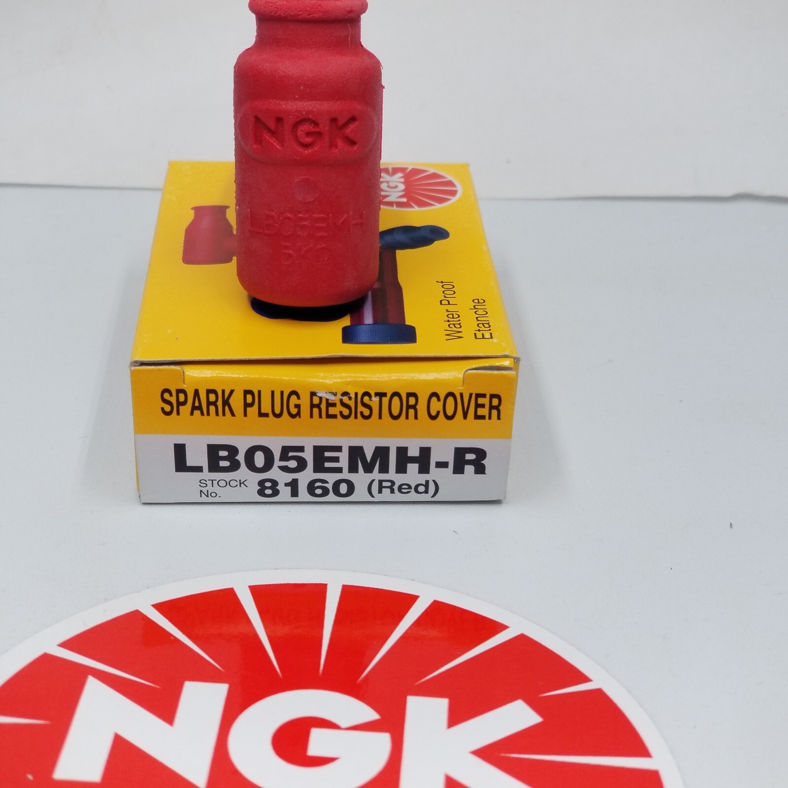 GENUINE NGK Spark Plug Cap LB05EMH-R  Red 8160
