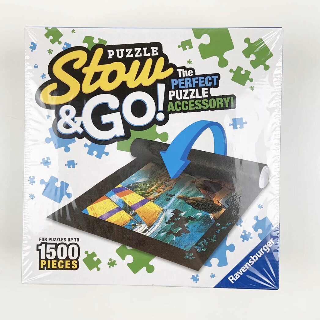Ravensburger Puzzle Stow and Go Storage System roll up mat 46 x 26 NIB sealed