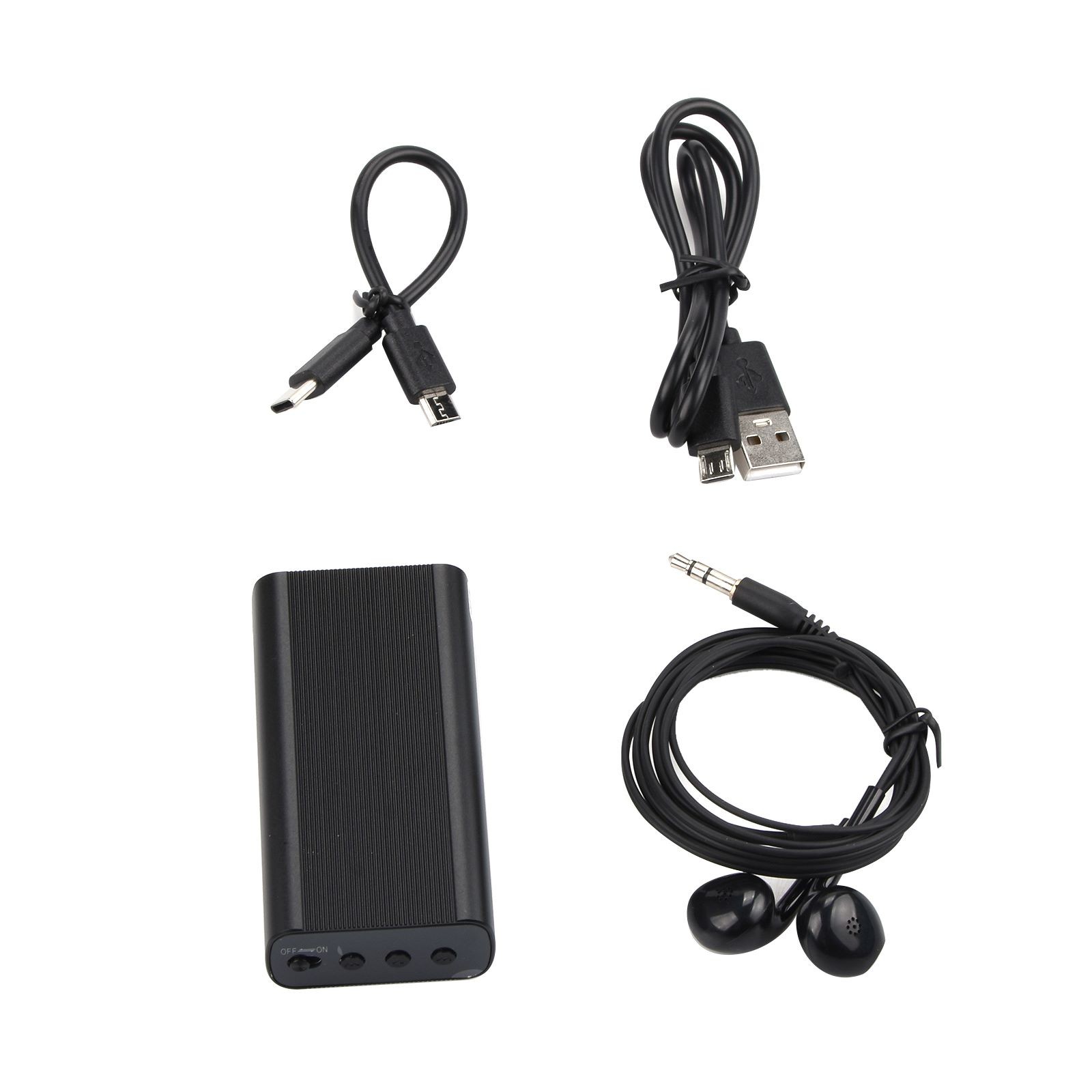 High Quality Digital Voice Recorder WAV/WMA/MP3 Format Support 245H Playtime