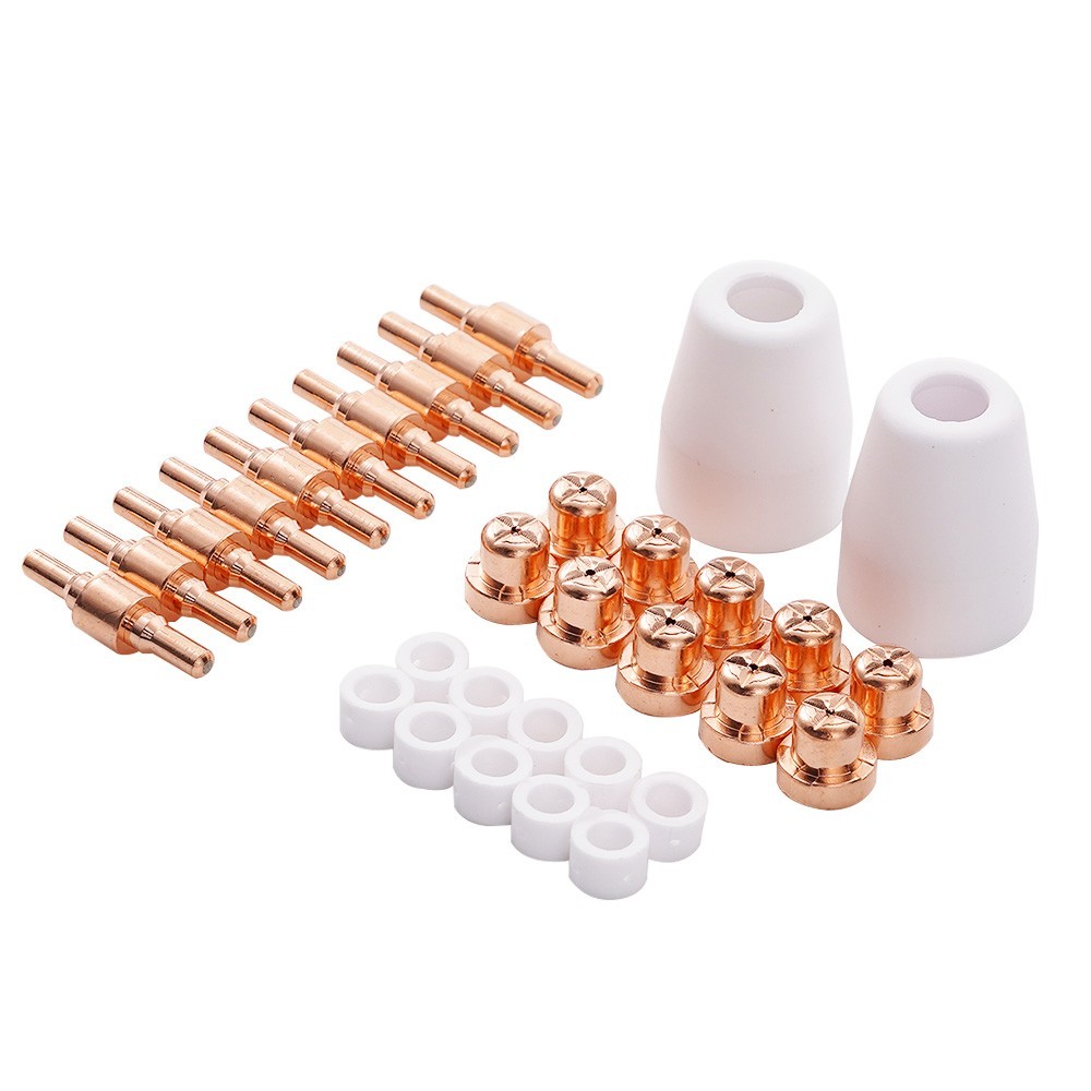 Plasma Cutting Consumables Extend Tips For PT-31 LG-40 Torch CUT40 50 60 32PCS