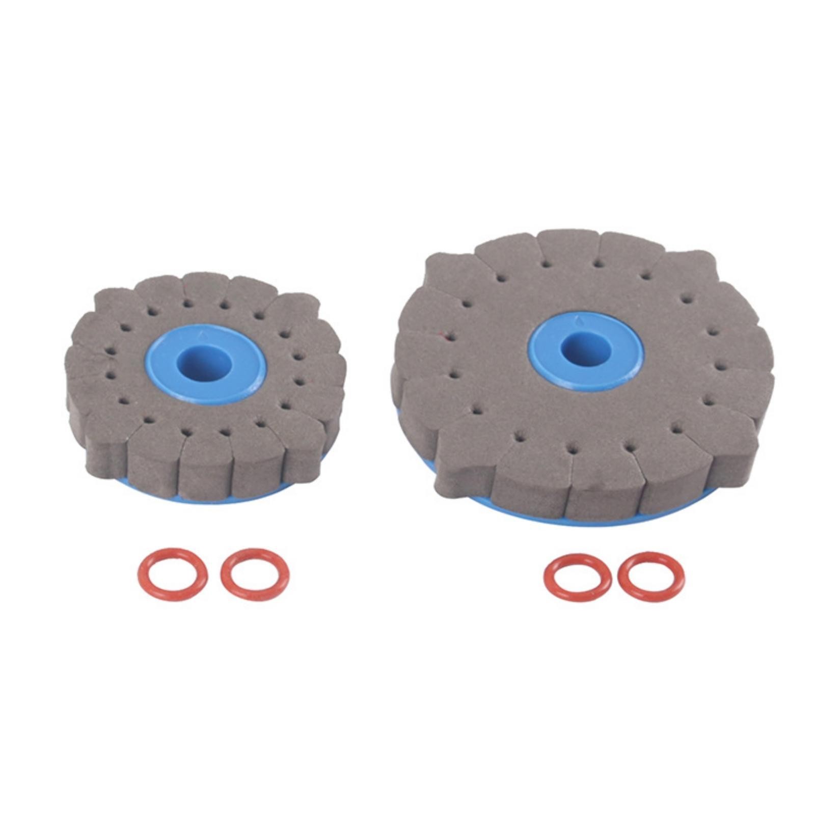 2 Pieces Fly Tying Foam Rack Slotted Foam Rack with Mounting Rings for Anglers