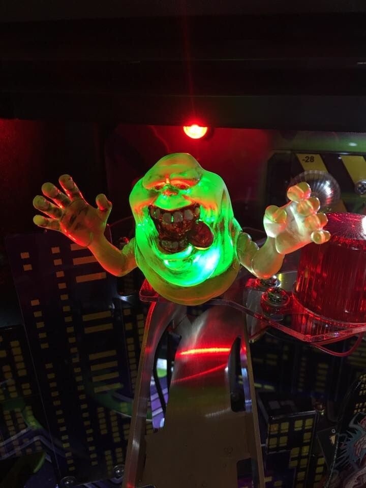 Ghostbusters Pinball Machine Green Slimer LED Mod Stern LE, Premium, Pro
