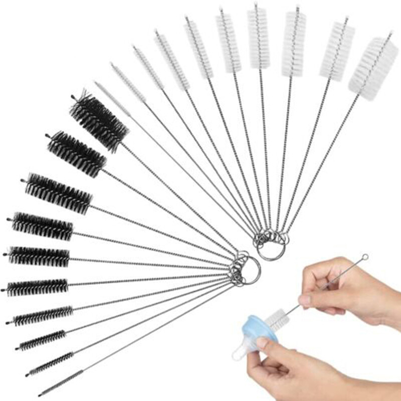 BottleCleaner Brushes Set Pipe Bong Cleaner Glass Tube Cleaning Brush Household✿
